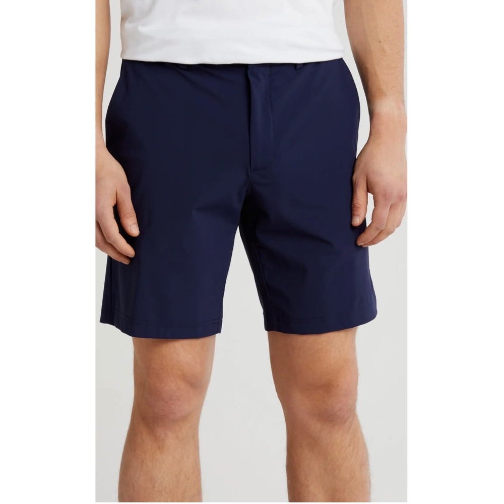 Callaway Opti-Dri Mens Navy Blue Golf Shorts Size 31 Flat Front Performance